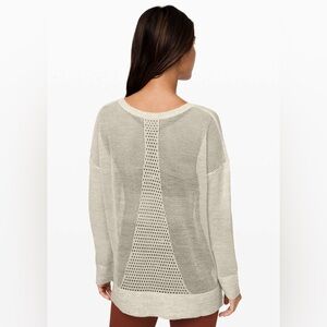 Lululemon Well Being Sweater Crochet / Knit